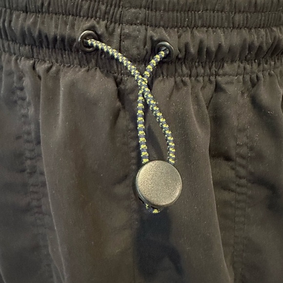 Vintage  80S Adidas Mens Size M Black Lined Track Windbreaker Pants - Picture 2 of 6